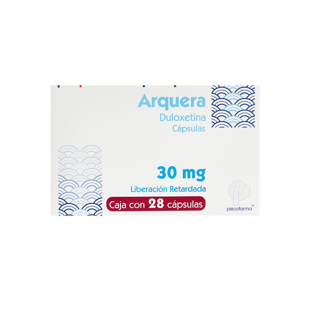 ARQUERA 30MG CON 28 CAPSULAS
