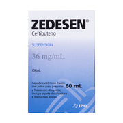 ZEDESEN SUSPENSION 36 MG/ML 60 ML (**
