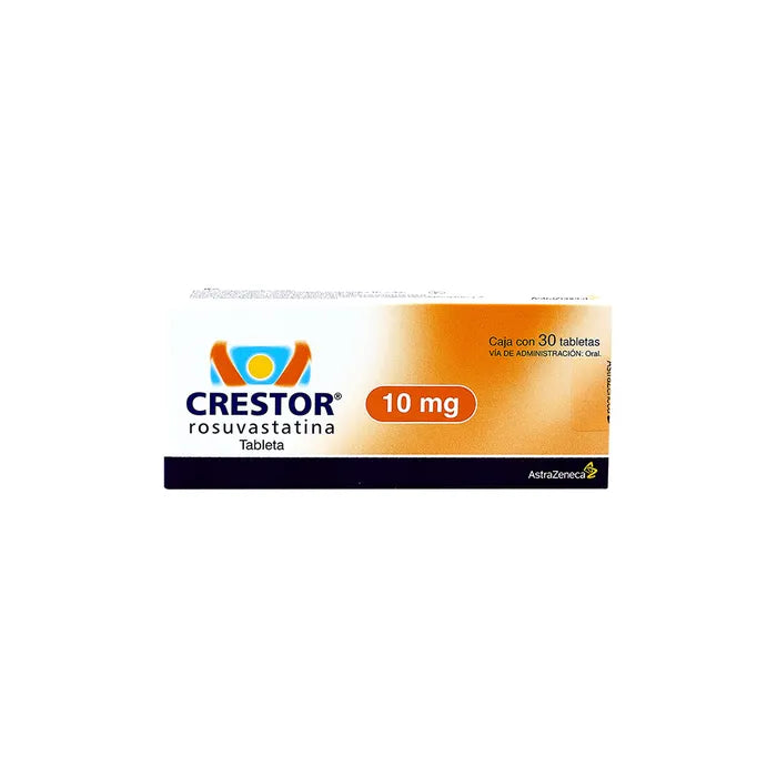 CRESTOR 10MG (E) CON 30 TABLETAS (***