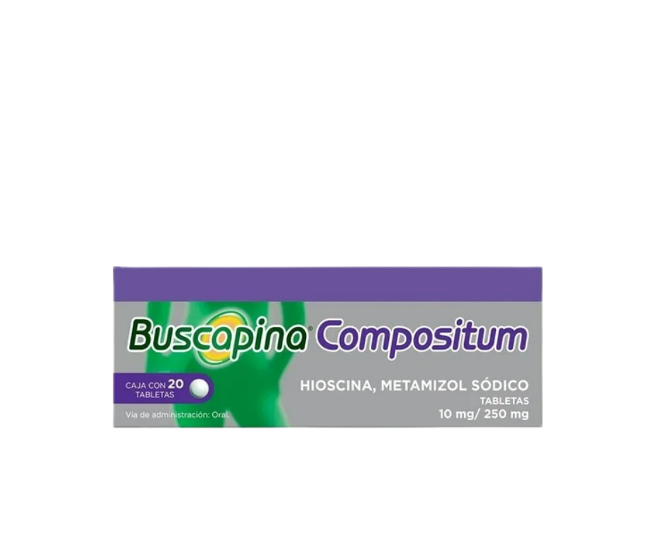 BUSCAPINA COMPOSITUM 10/250 MG CON 36 T