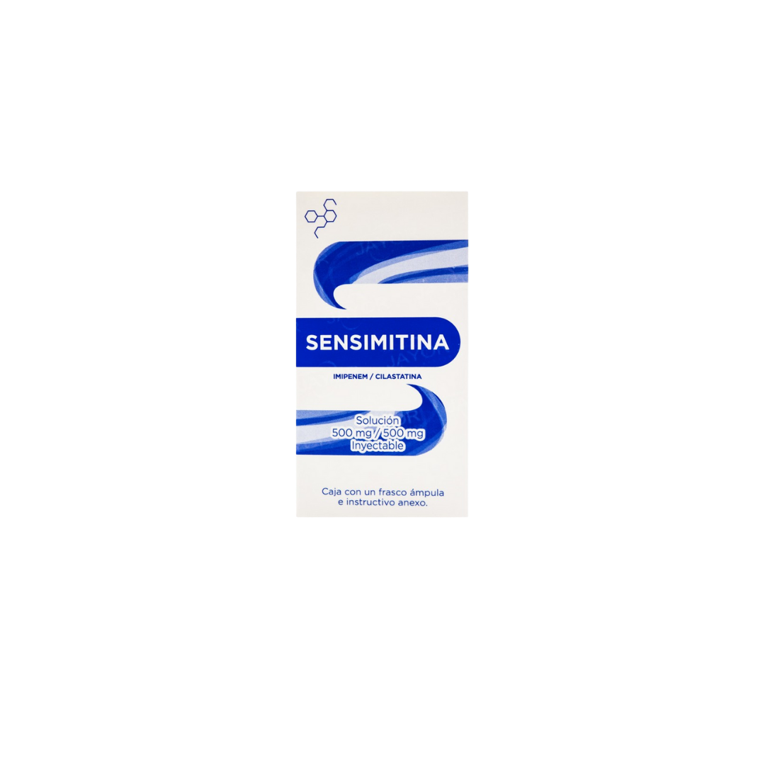 SENSIMITINA 500MG/500MG INY    (***) | Código de barras 7506022327857