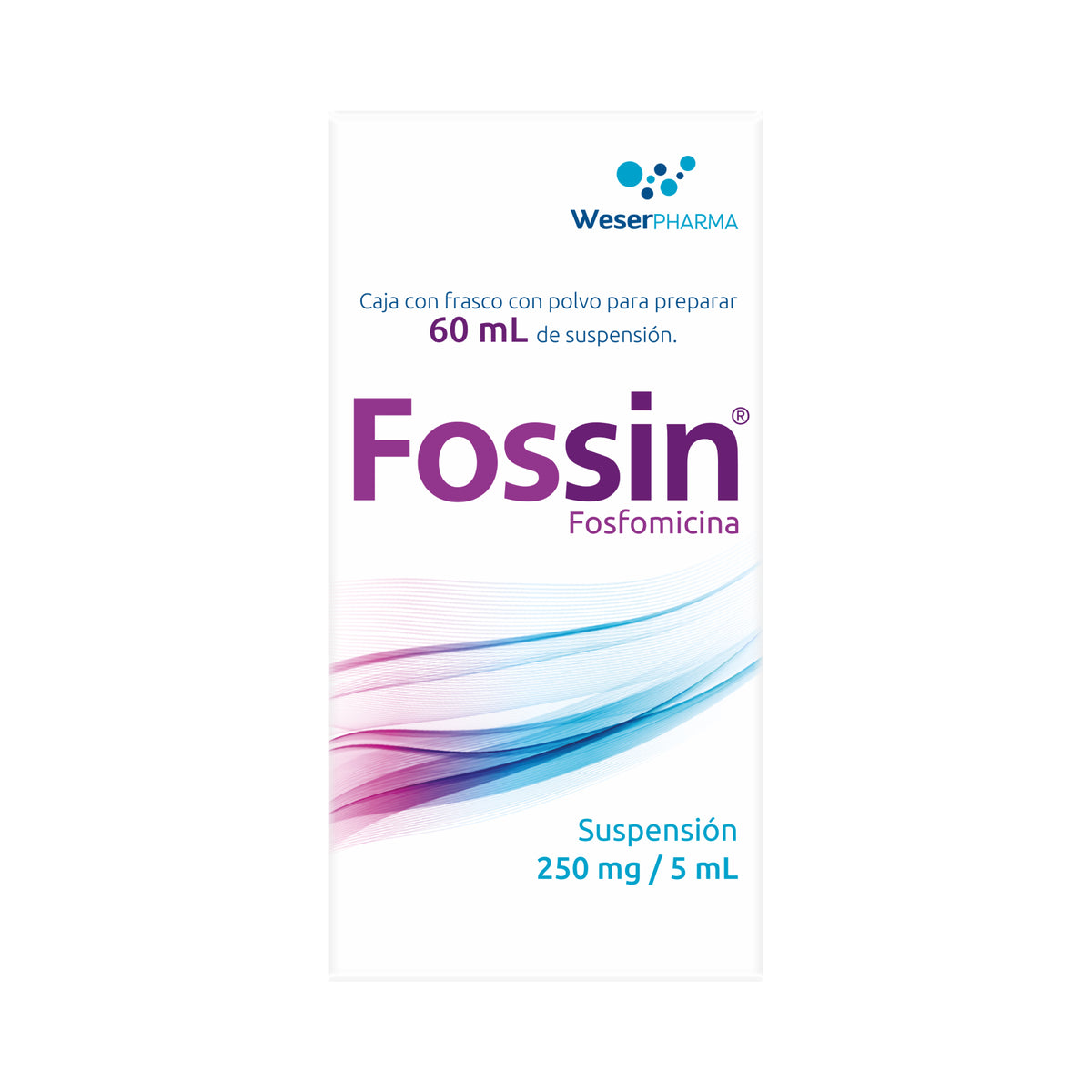 FOSSIN 250MG/5ML SUSPENSION 60 ML (**