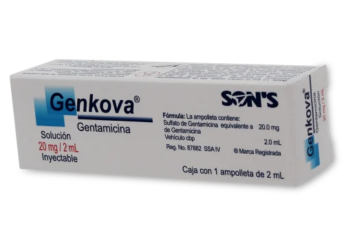 GENKOVA SOL INYEC 20MG (***)
