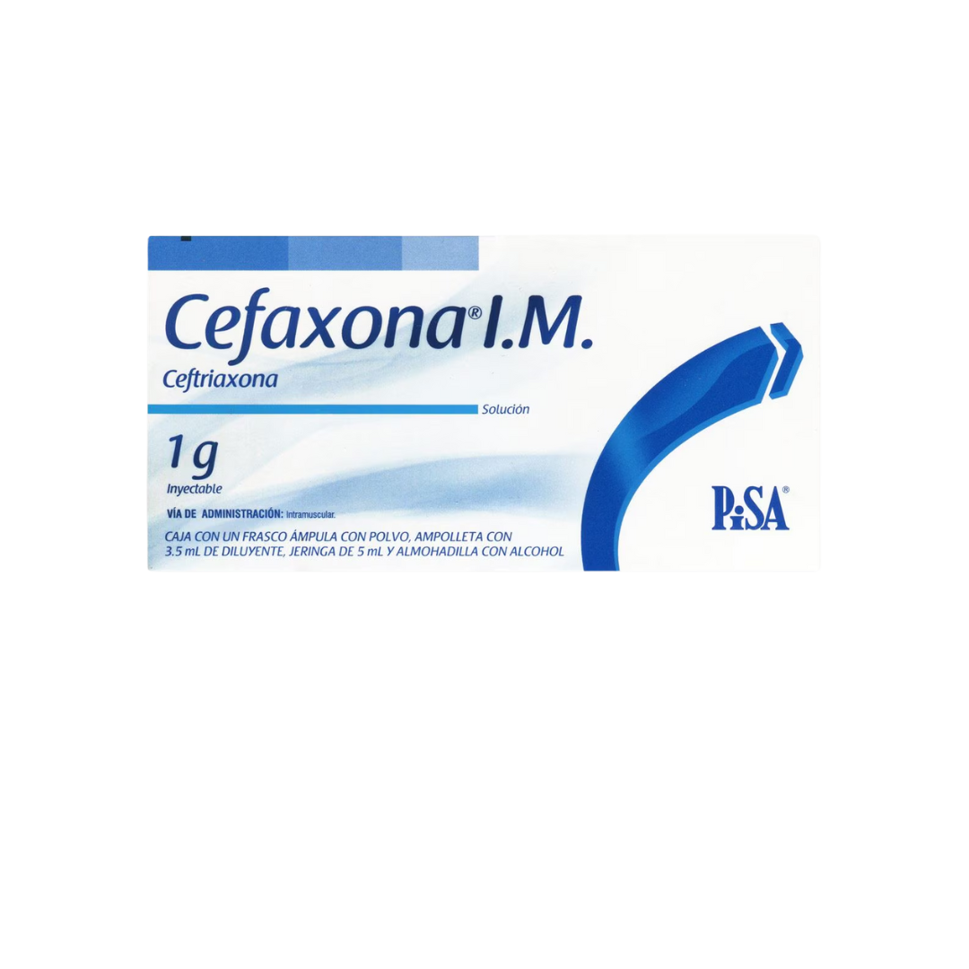 CEFAXONA FA 1G IM INYECTABLE (***)