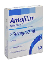 AMINOFILIN CON 5 AMPOLLETAS 250 MG (*