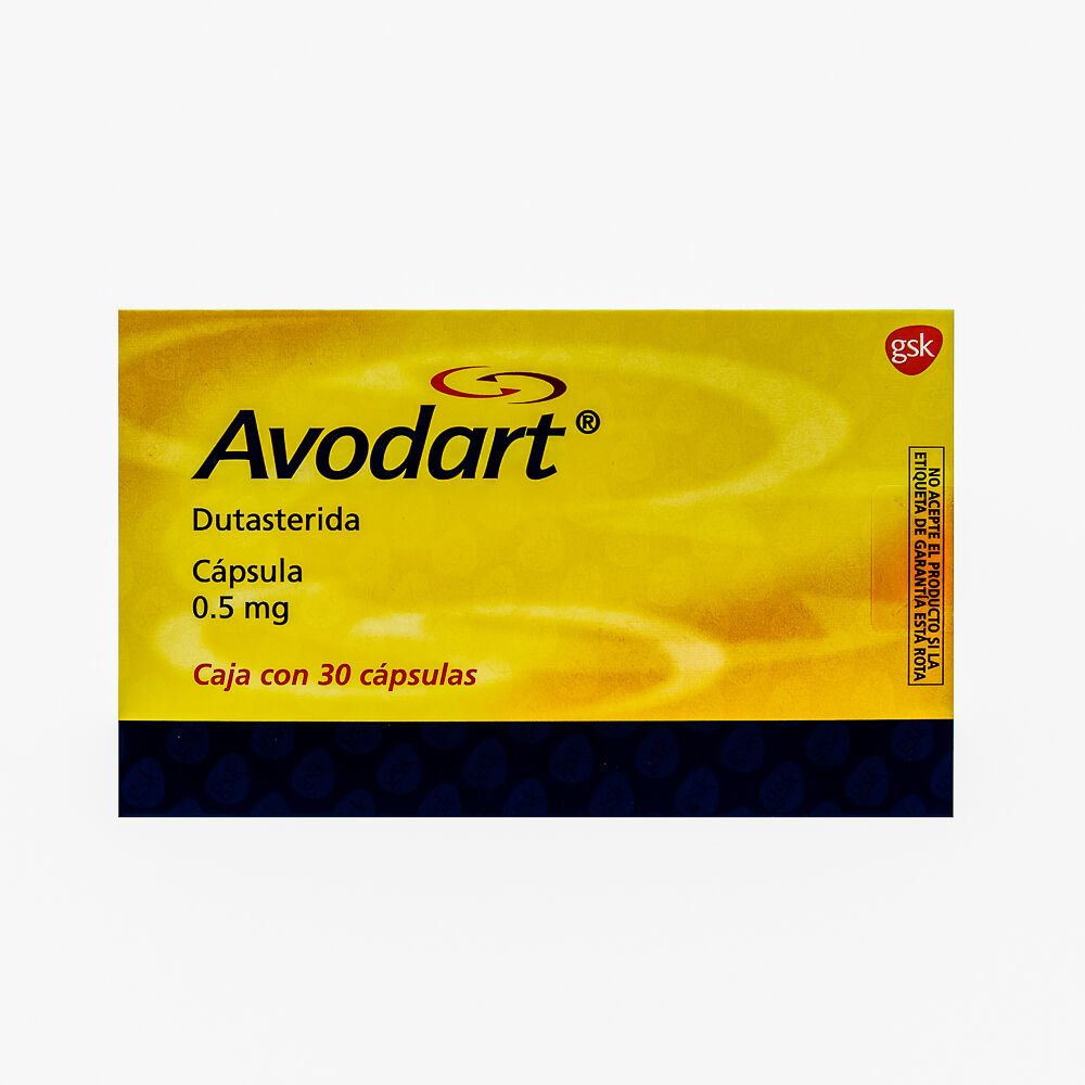 AVODART 0.5 MG CON 30 CAPSULAS (***)