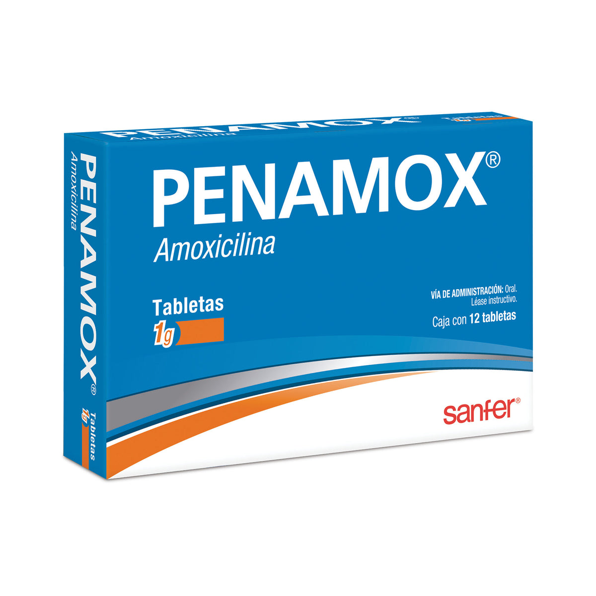 PENAMOX 1 G CON 12 TABLETAS (***)