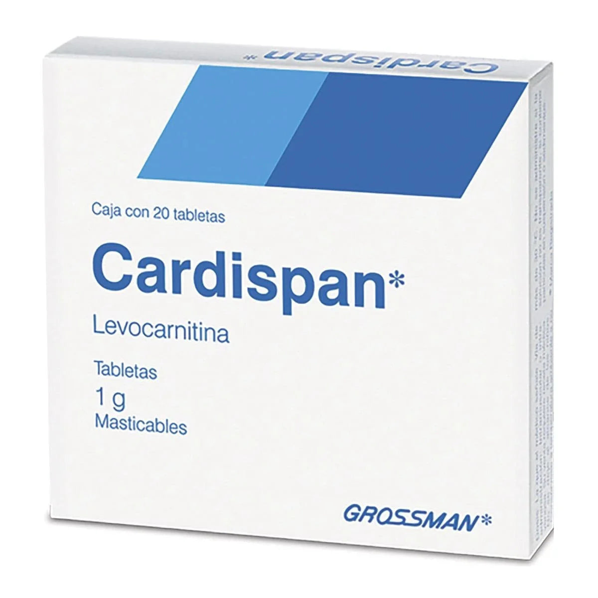 CARDISPAN 1 G CON 20 TABLETAS (***)