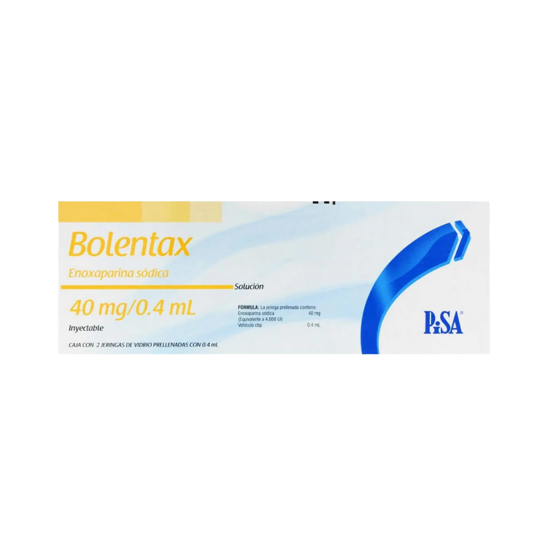 BOLENTAX 40 MG SOLUCION INYECTABLE (*