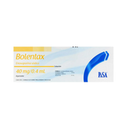 BOLENTAX 40 MG SOLUCION INYECTABLE (*