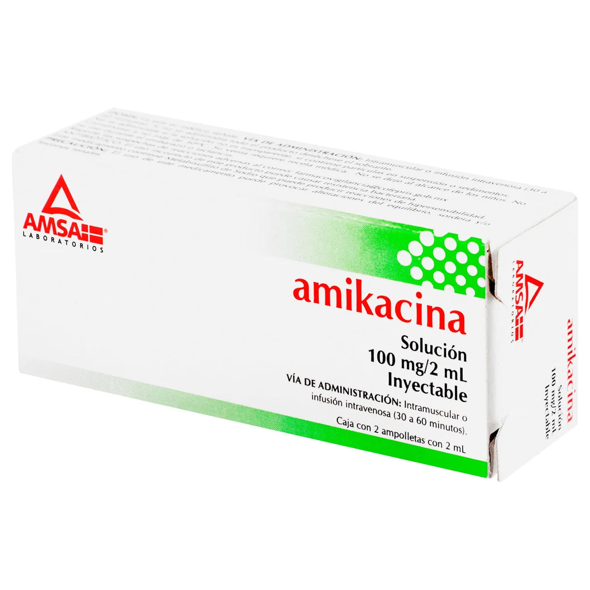 AMIKACINA AMP 100 AMSA (***)