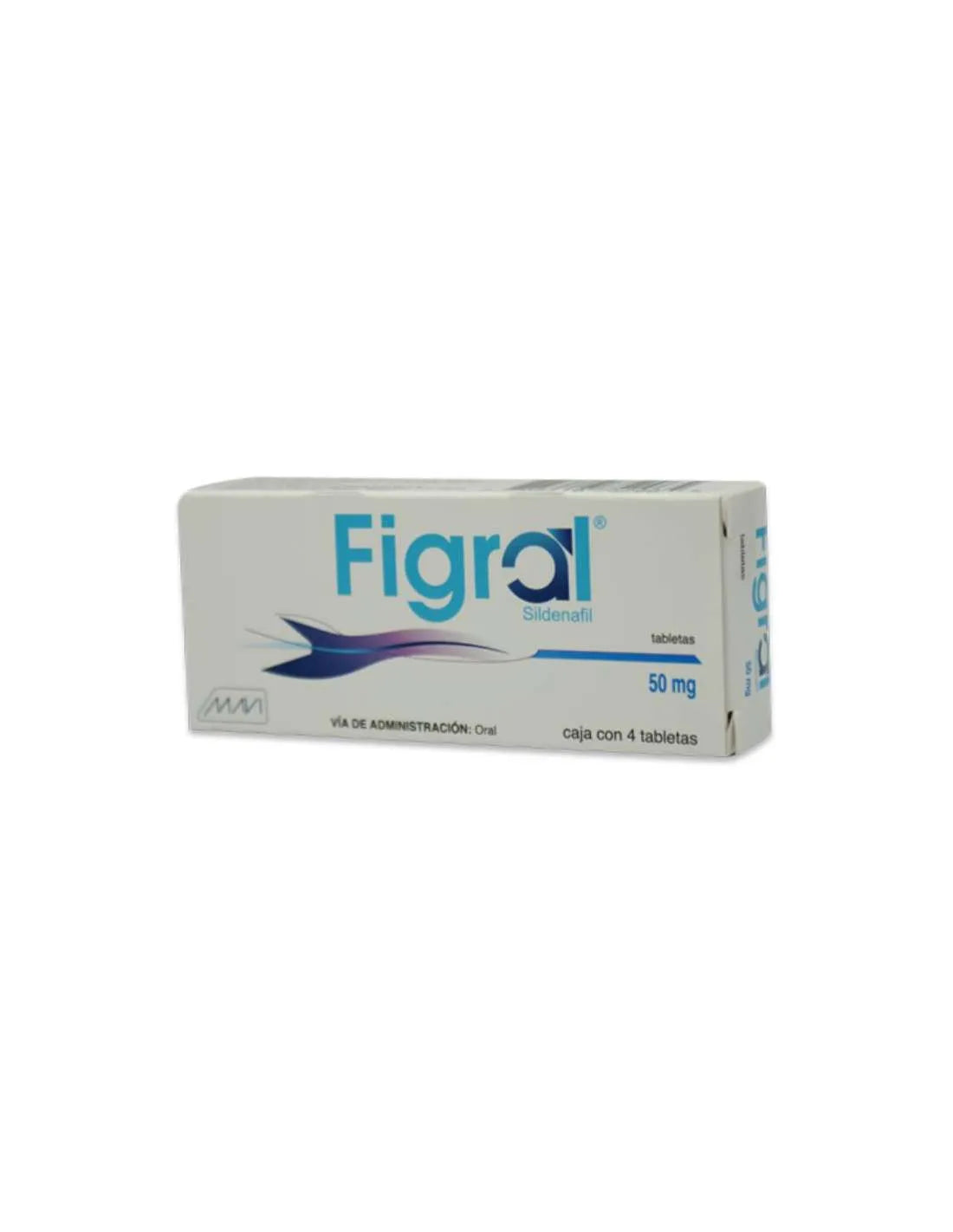 FIGRAL 50 MG CON 4 TABLETAS    (***) | Código de barras 785118752965