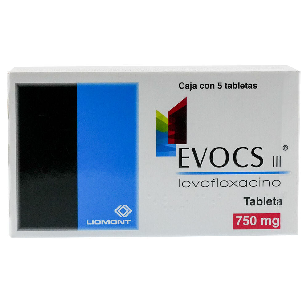EVOCS III 750 MG CON 5 TABLETAS (***)
