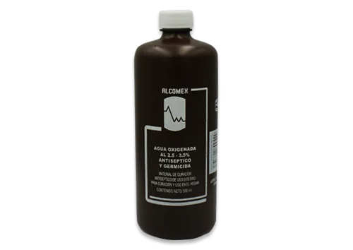 AGUA OXIGENADA ALCOMEX 500ML
