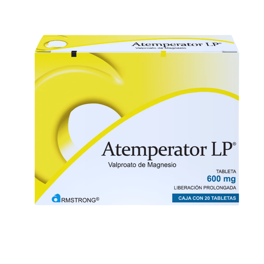 ATEMPERATOR LP 600 MG CON 20 TABLETAS