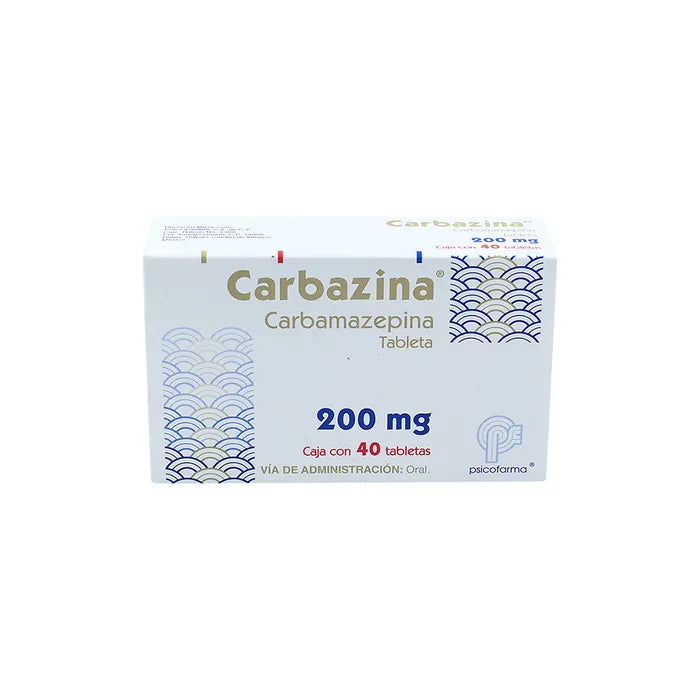 CARBAZINA 200 MG CON 40 TABLETAS (***