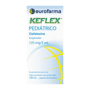 KEFLEX PEDIATRICO 125 MG/5ML SUSP 100 ML
