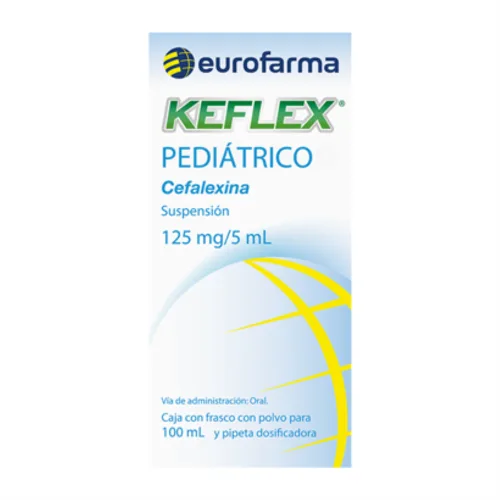 KEFLEX PEDIATRICO 125 MG/5ML SUSP 100 ML