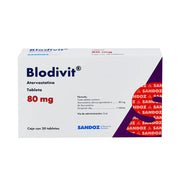 BLODIVIT 80MG CON 30 TAB (***)