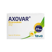 AXOVAR 20MG CON 28 TABLETAS