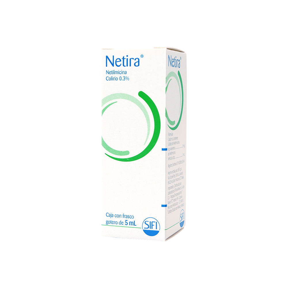 NETIRA 0.3% OFT 5 ML SOL (OFT)    (***) | Código de barras 7503014492173