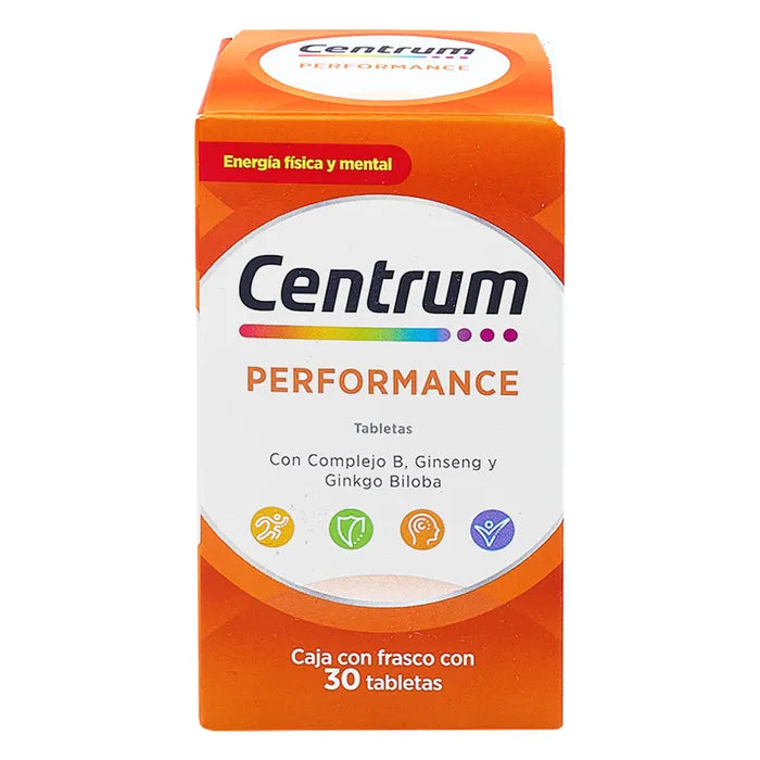 CENTRUM PERFORMANCE CON 30 TABLETAS (