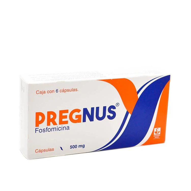 PREGNUS 500 MG CON 6 CAPSULAS (***)
