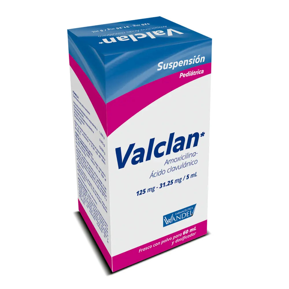 VALCLAN 125 MG/31.25MG/5ML SOL 60 ML