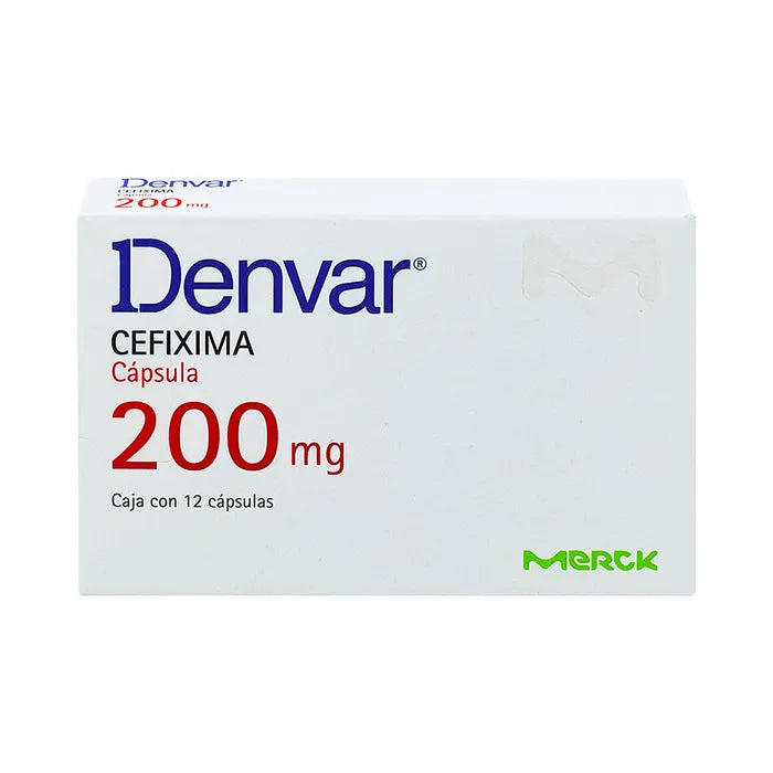 DENVAR 200 MG CON 12 CAPSULAS (***)