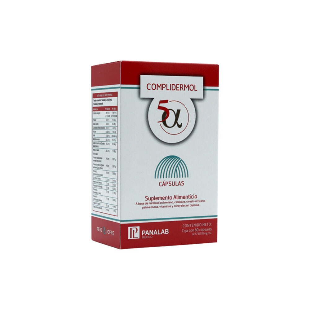 COMPLIDERMOL 5A CON 60 CAPSULAS