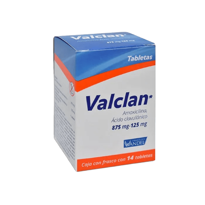 VALCLAN 875 / 125 MG CON 14 TABLETAS