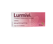 LURMIVI 500/312.5/37 CON 4 TABLETAS