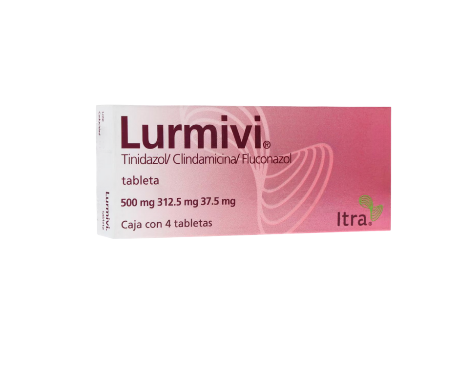 LURMIVI 500/312.5/37 CON 4 TABLETAS
