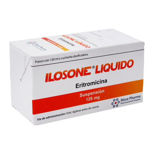 ILOSONE SUSPENSION 125 MG 120 ML (***