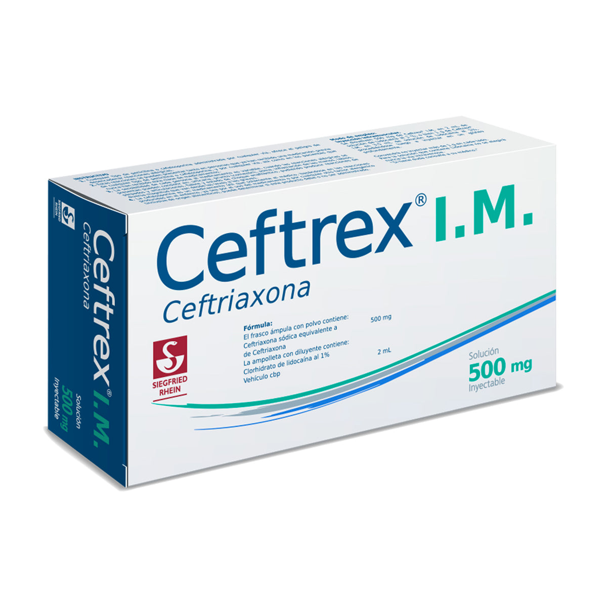CEFTREX FA 500MG IM INY (***)