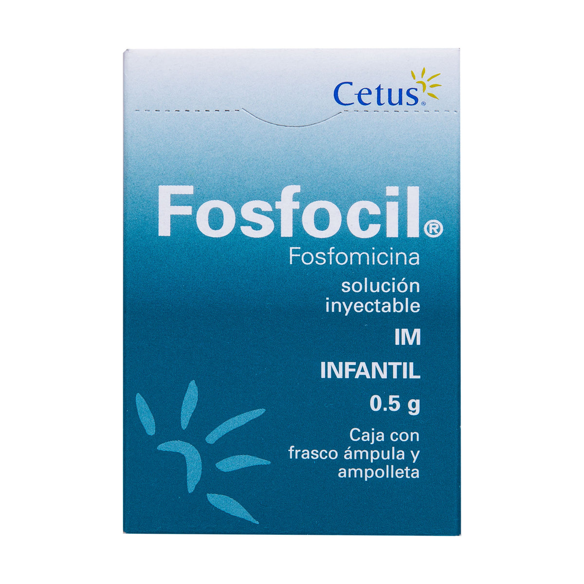 FOSFOCIL 0.5 G IM INYECTABLE (***)