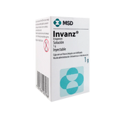INVANZ FA 1G IV INYECTABLE    (***) | Código de barras 7501326003186