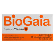 BIOGAIA PROBIOTICO + VITAMINA D 30 TAB