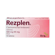 REZPLEN 500 MG / 45 MG CON 10 TABLETAS