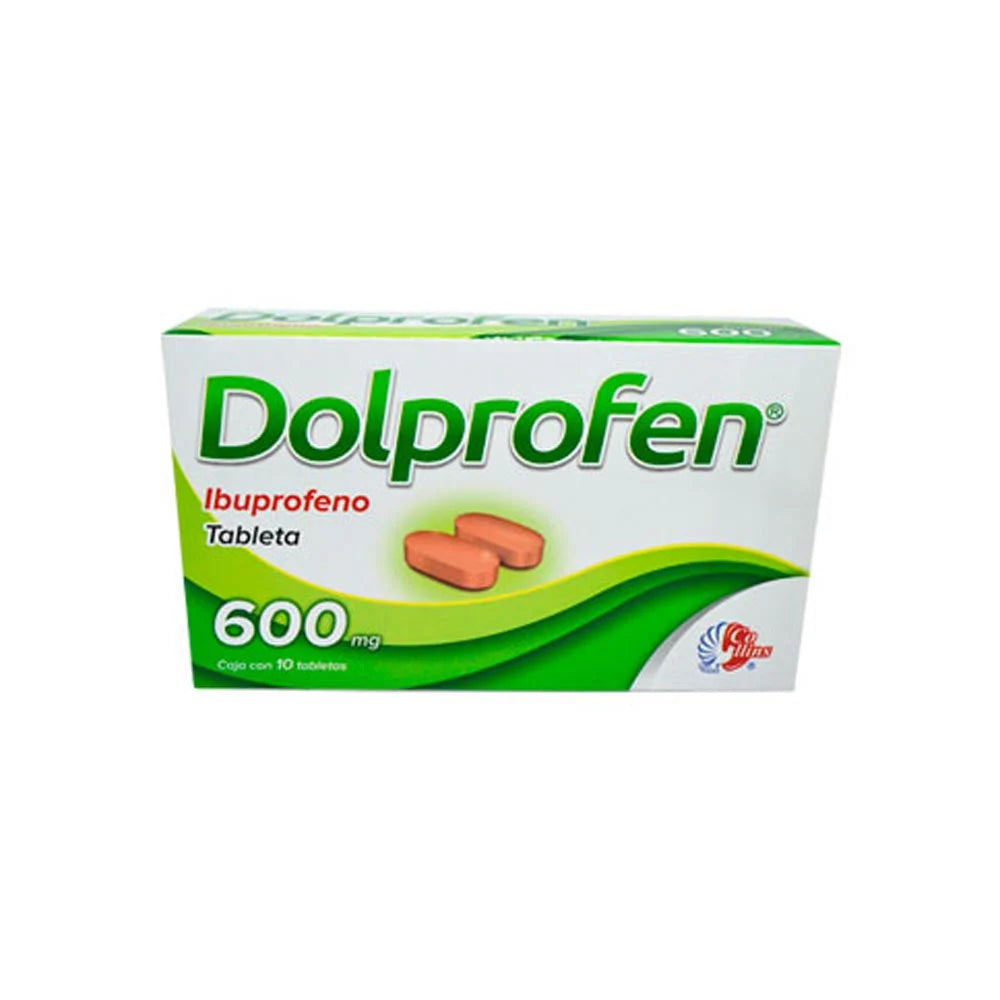 DOLPROFEN 600 MG CON 10 TABLETAS    (*** | Código de barras 780083148843