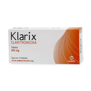 KLARIX 250 MG CON 10 TABLETAS (***)