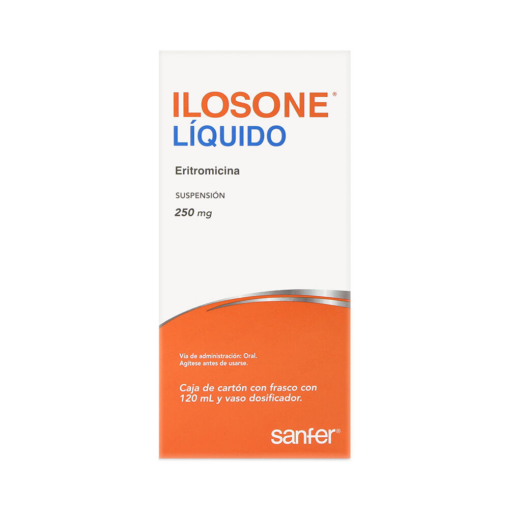 ILOSONE SUSPENSION 250 MG 120 ML (***