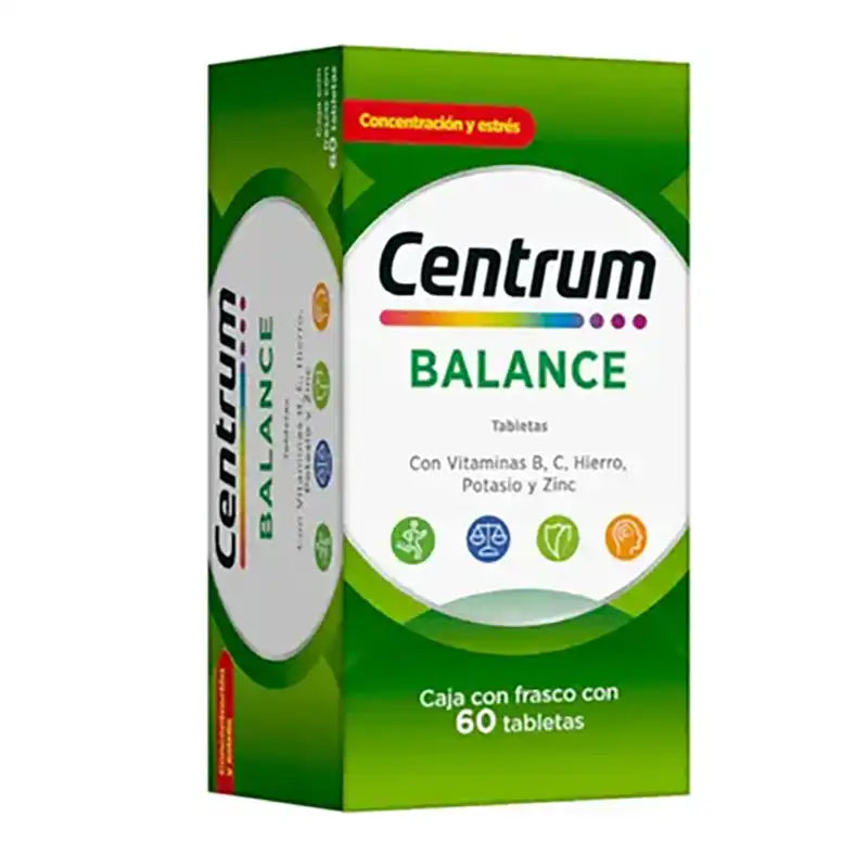 CENTRUM BALANCE CON 60 TABLETAS (***)