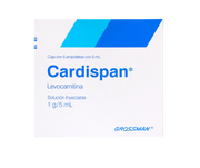CARDISPAN 1 G CON 5 AMPOLLETAS (***)