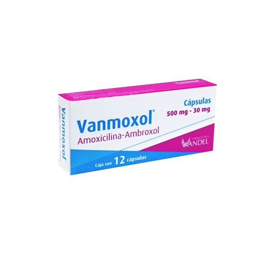 VANMOXOL 500/30MG 12CAPS (***)