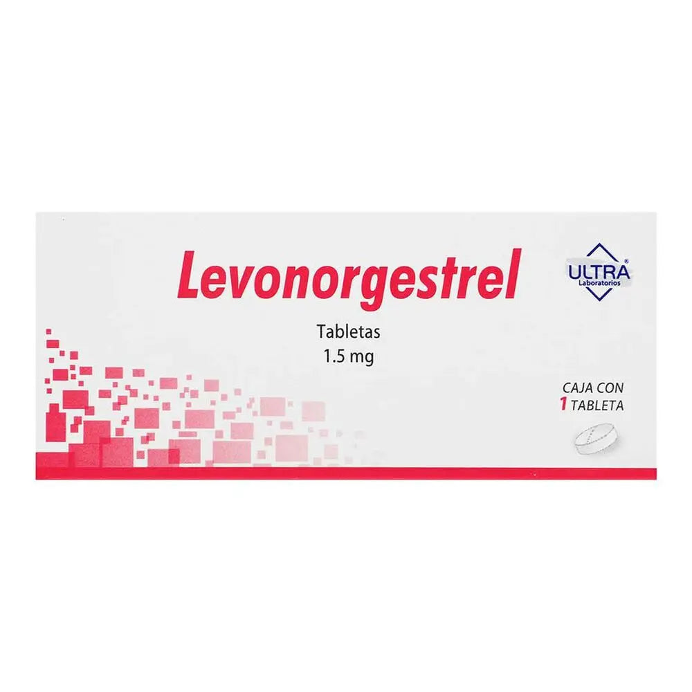 LEVONOGESTREL 1.5MG CON 1 TAB    (***) | Código de barras 7502216806474