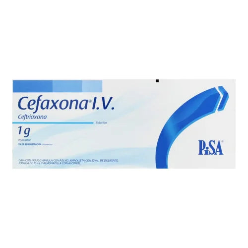 CEFAXONA FA 1G IV INYECTABLE (***)