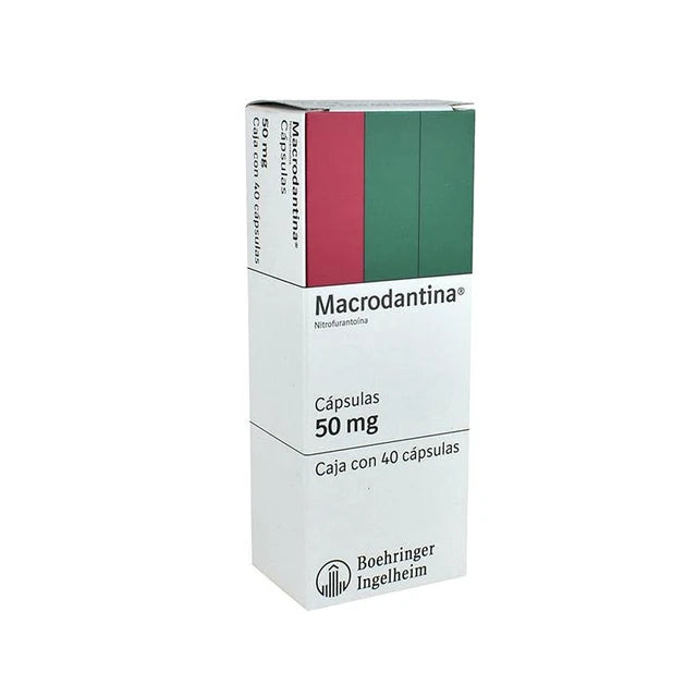 MACRODANTINA 50 MG CON 40 CAPSULAS (*