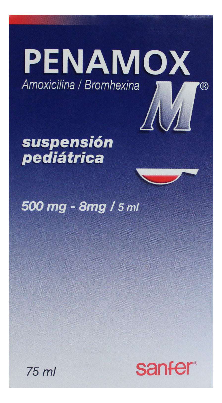 PENAMOX M SUSP 75ML 500MG/8MG (***)