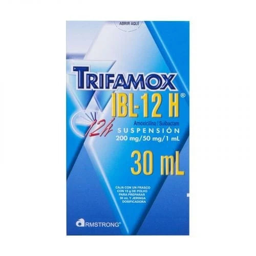TRIFAMOX IBL-12H SUSP 30ML (***)